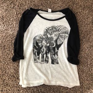 NWOT Windsor Elephant Shirt (XS)